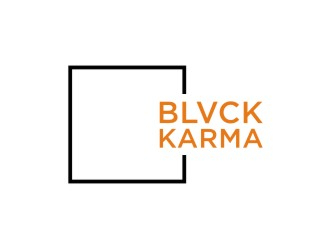 BLVCK KARMA  (Black karma)  logo design by sabyan