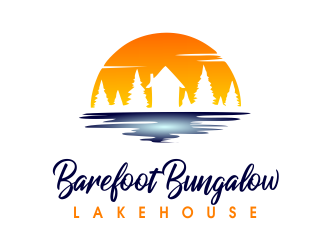 Barefoot Bungalow Lakehouse logo design by JessicaLopes
