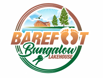 Barefoot Bungalow Lakehouse logo design by cgage20