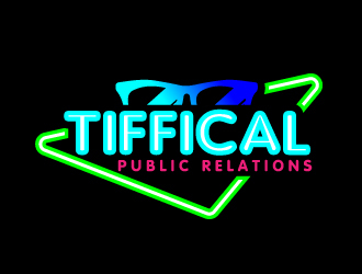 Tiffical Public Relations  logo design by jaize