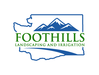 Foothills Landscaping and Irrigation logo design by Andri