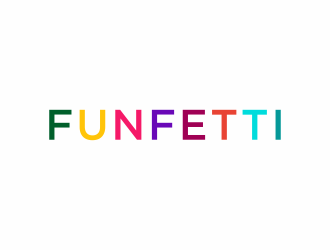 Funfetti logo design by christabel
