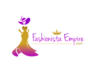 Fashionista Empire.com logo design by yunda
