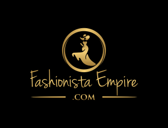 Fashionista Empire.com logo design by christabel
