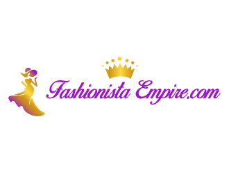 Fashionista Empire.com logo design by gateout
