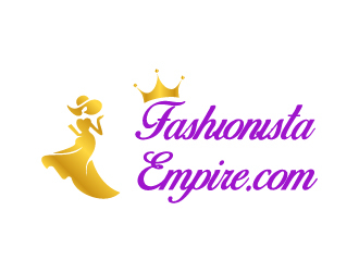 Fashionista Empire.com logo design by gateout