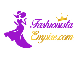 Fashionista Empire.com logo design by gateout
