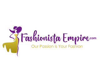 Fashionista Empire.com logo design by kunejo
