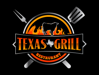 TEXAS GRILL RESTAURANT logo design by KDesigns
