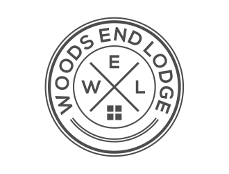 Woods End Lodge logo design by cintoko