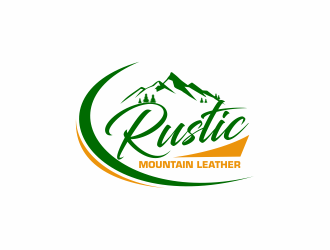 Rustic Mountain Leather logo design by Zeratu