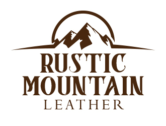 Rustic Mountain Leather logo design by Brandsketchers