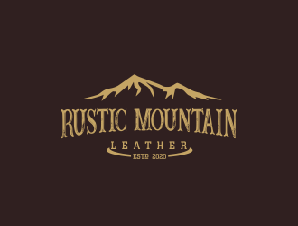 Rustic Mountain Leather logo design by MCXL