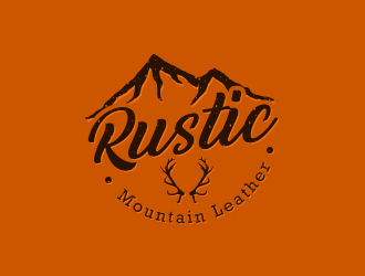 Rustic Mountain Leather logo design by Sarathi99