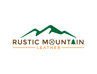 Rustic Mountain Leather logo design by Andri