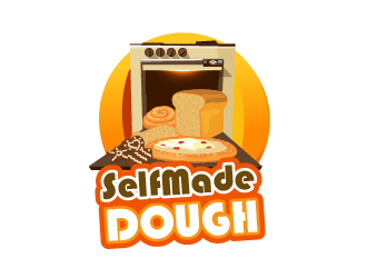 Self Made Dough logo design by Loregraphic