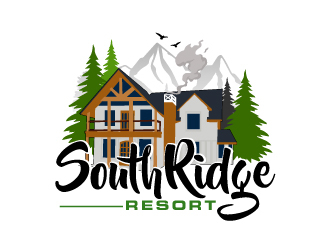 SouthRidge Resort logo design by AamirKhan