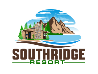 SouthRidge Resort logo design by AamirKhan
