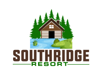 SouthRidge Resort logo design by AamirKhan