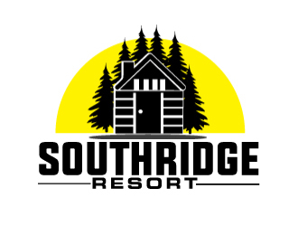 SouthRidge Resort logo design by AamirKhan