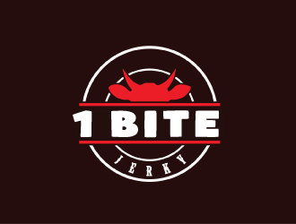 1 bite   logo design by AamirKhan
