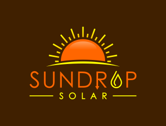 Sundrop Solar logo design by ubai popi