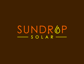 Sundrop Solar logo design by ubai popi