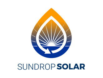 Sundrop Solar logo design by Coolwanz