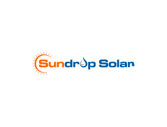 Sundrop Solar logo design by luckyprasetyo