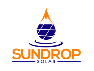 Sundrop Solar logo design by AamirKhan
