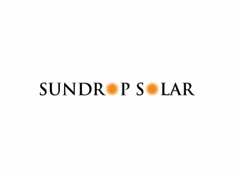 Sundrop Solar logo design by ozenkgraphic