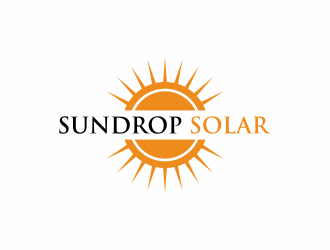 Sundrop Solar logo design by ozenkgraphic