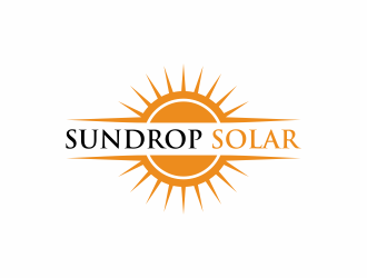 Sundrop Solar logo design by ozenkgraphic