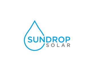 Sundrop Solar logo design by ozenkgraphic