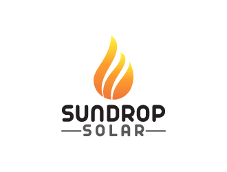 Sundrop Solar logo design by aryamaity