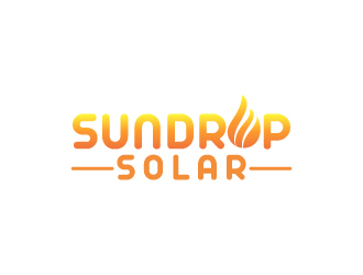 Sundrop Solar logo design by aryamaity