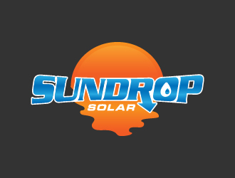 Sundrop Solar logo design by GETT