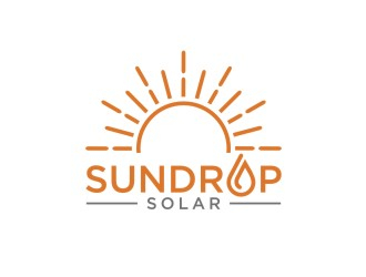 Sundrop Solar logo design by blessings