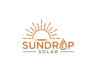 Sundrop Solar logo design by blessings