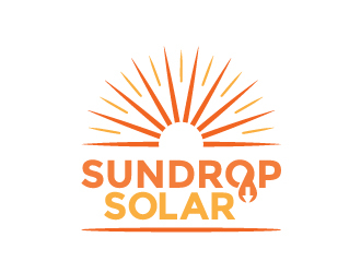 Sundrop Solar logo design by logoworld