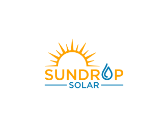 Sundrop Solar logo design by .::ngamaz::.