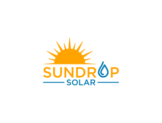 Sundrop Solar logo design by .::ngamaz::.