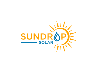 Sundrop Solar logo design by .::ngamaz::.