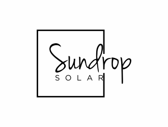 Sundrop Solar logo design by andayani*