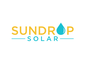 Sundrop Solar logo design by puthreeone