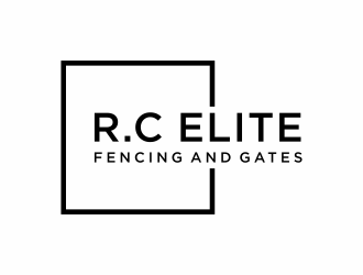 R.C ELITE FENCING AND GATES logo design by christabel
