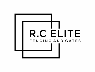R.C ELITE FENCING AND GATES logo design by christabel