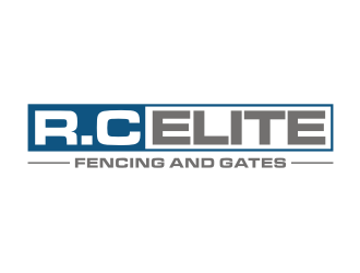 R.C ELITE FENCING AND GATES logo design by Franky.