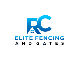 R.C ELITE FENCING AND GATES logo design by tukang ngopi