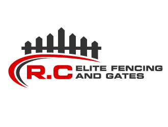 R.C ELITE FENCING AND GATES logo design by akilis13